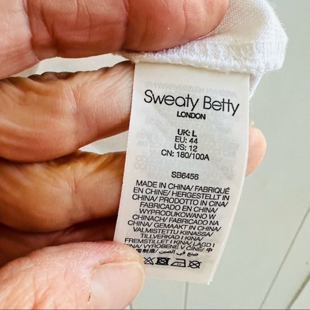 Sweaty Betty boxy t-shirt size L - Picture 12 of 12